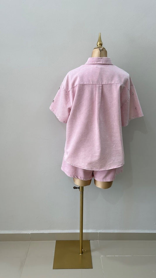 Set over pink