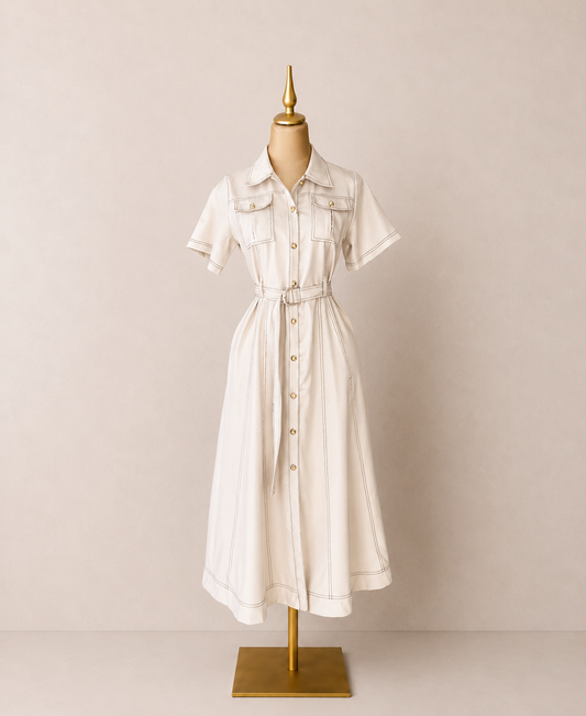 VESTIDO BLANCO