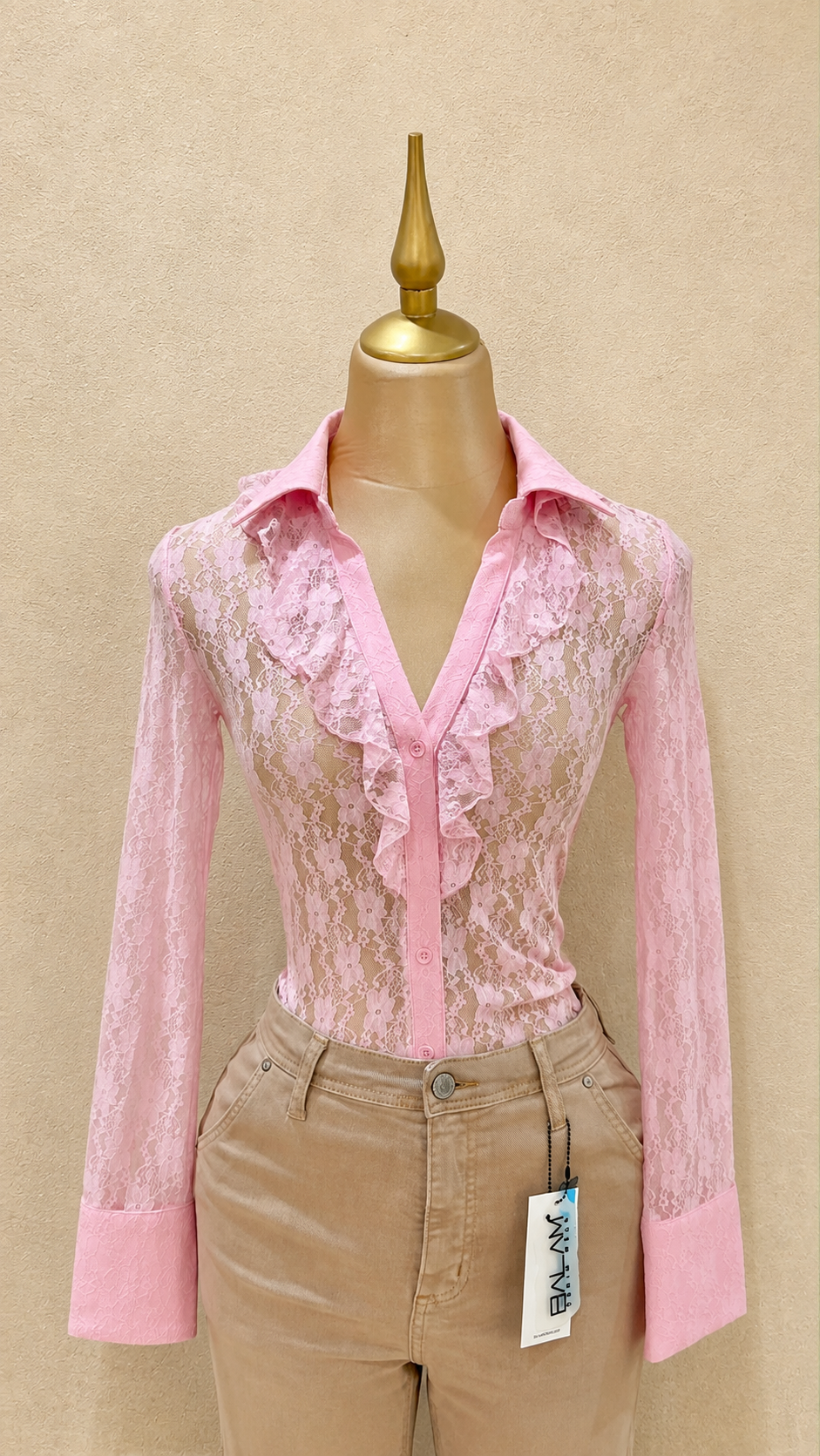 PANTIBLUSA ENCAJE