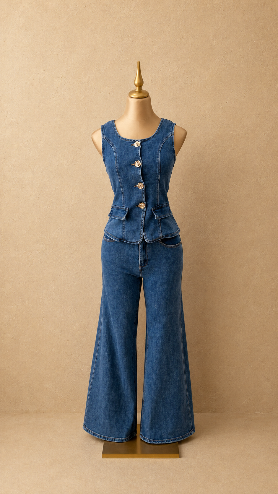 CONJUNTO DE MEZCLILLA