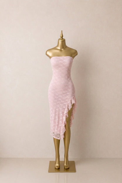 VESTIDO STRAPLESS