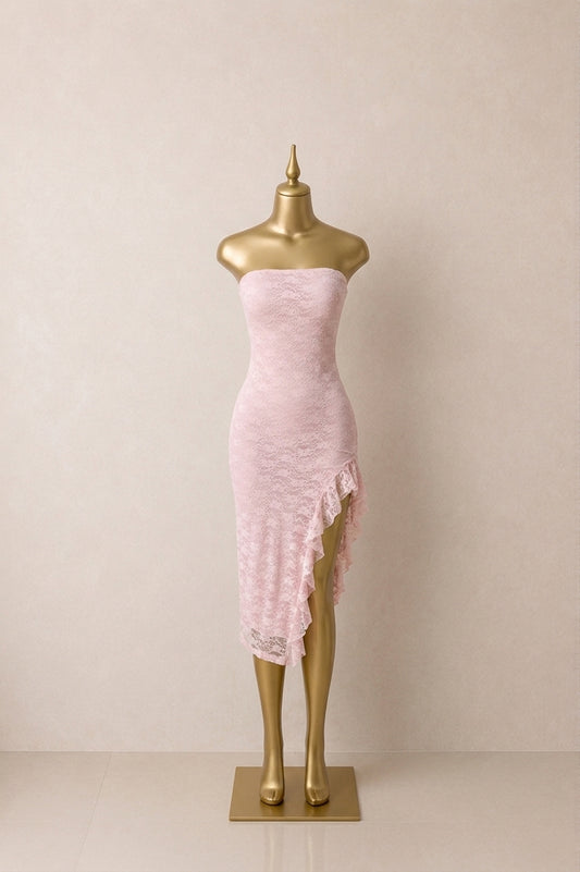 VESTIDO STRAPLESS
