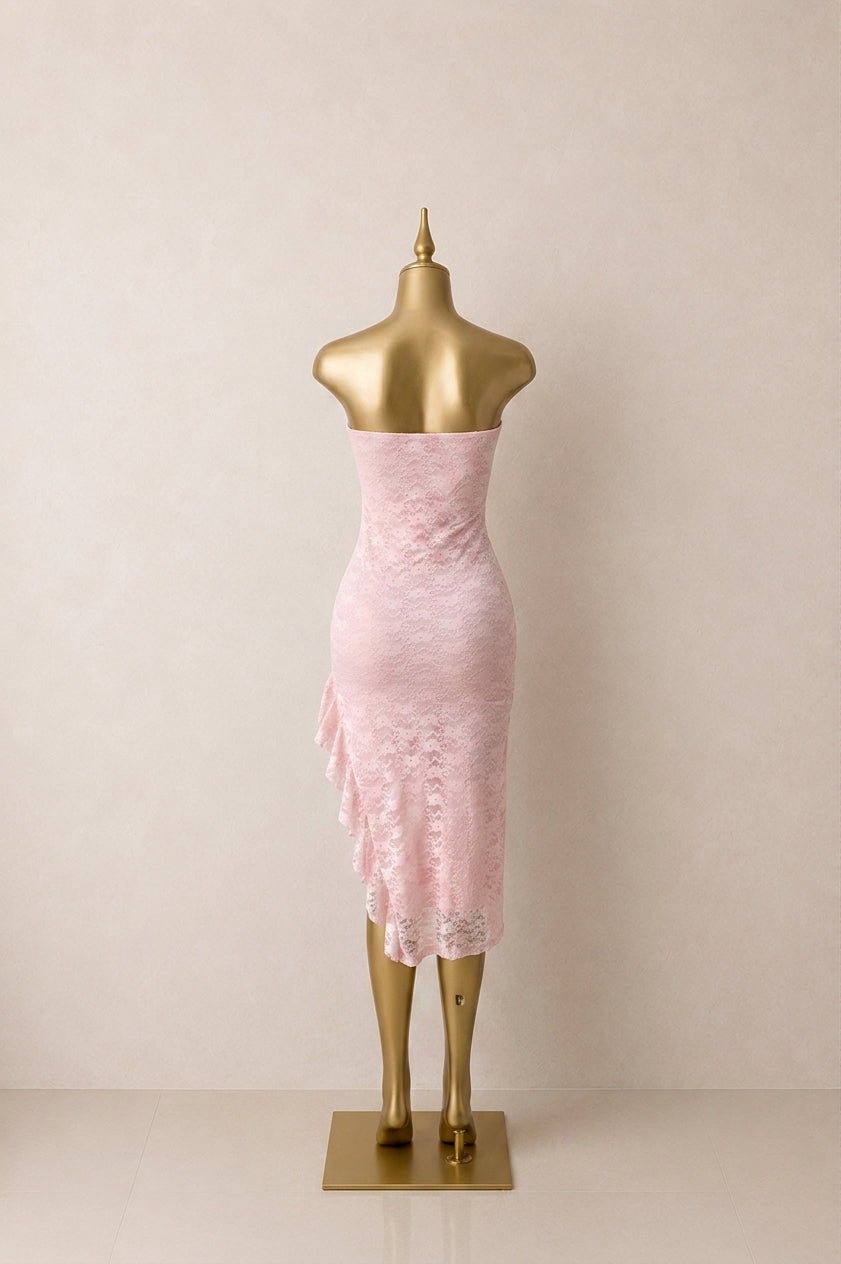 VESTIDO STRAPLESS
