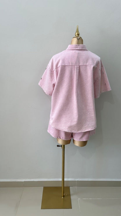 Set over pink