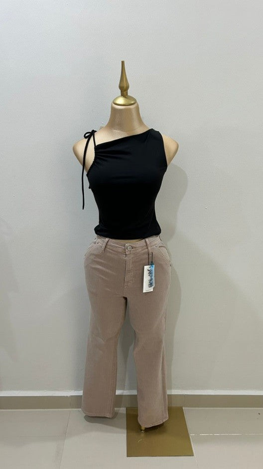 Blusa tirantes negra