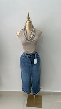 Blusa escote espalda