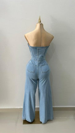 Enterizo denim