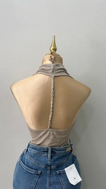 Blusa escote espalda