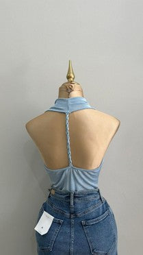 Blusa escote espalda
