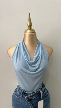 Blusa escote espalda