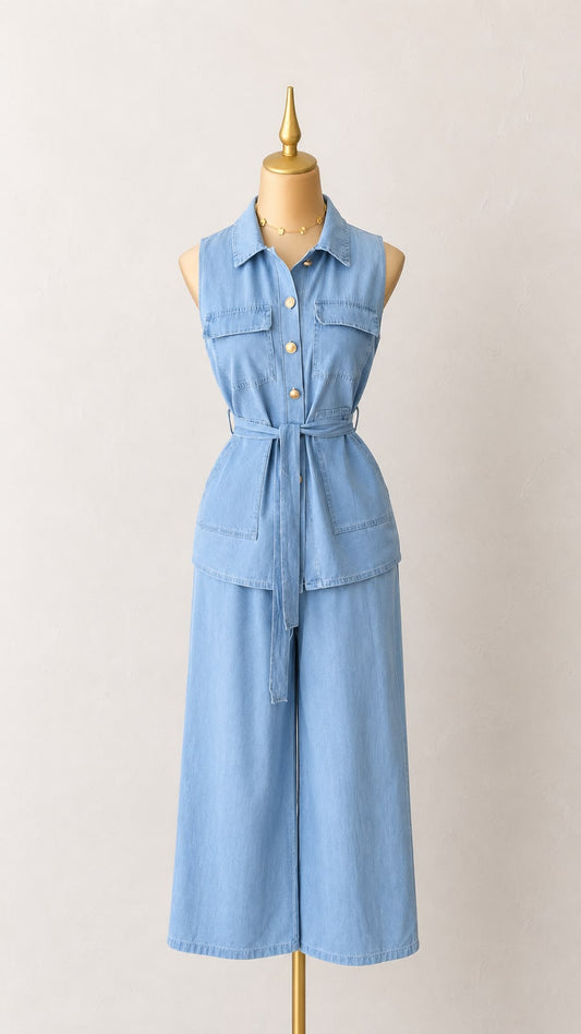CONJUNTO DE MEZCLILLA
