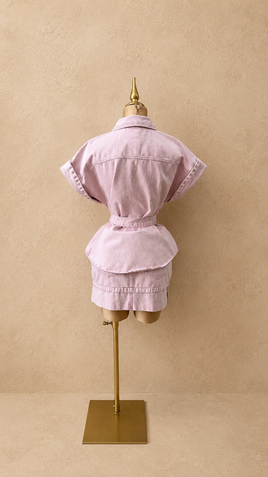CONJUNTO FALDA DE MEZCLILLA