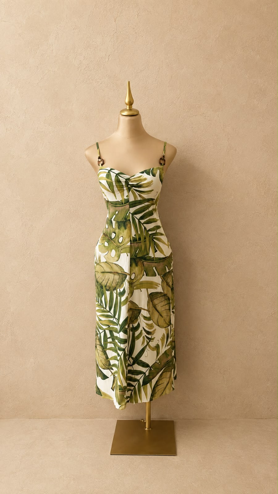 VESTIDO VERDE MIDI